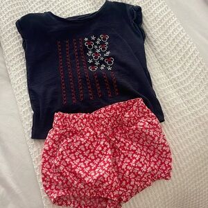 Baby Gap Disney Minnie Mouse outfit